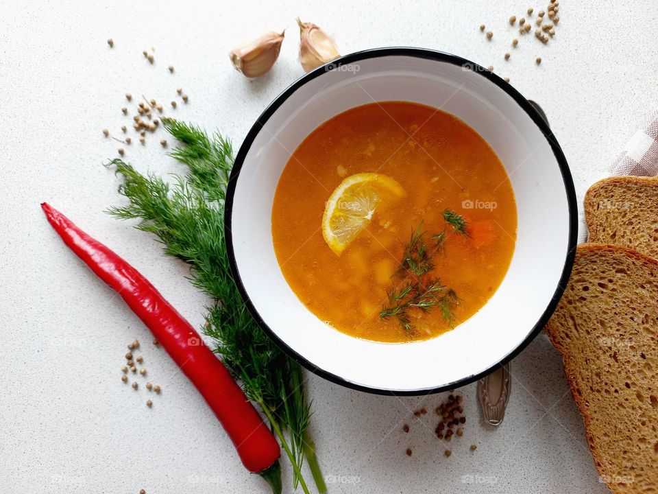 lentil soup.