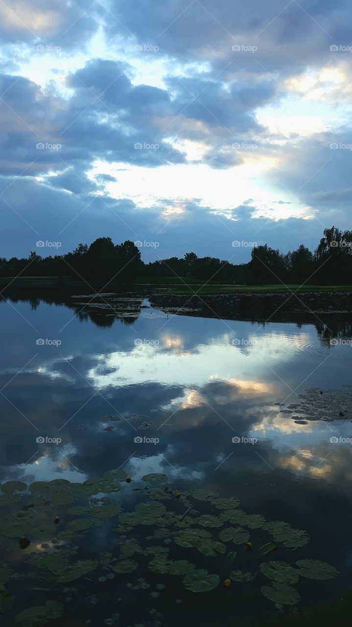 Artificial lake, Italy 🇮🇹