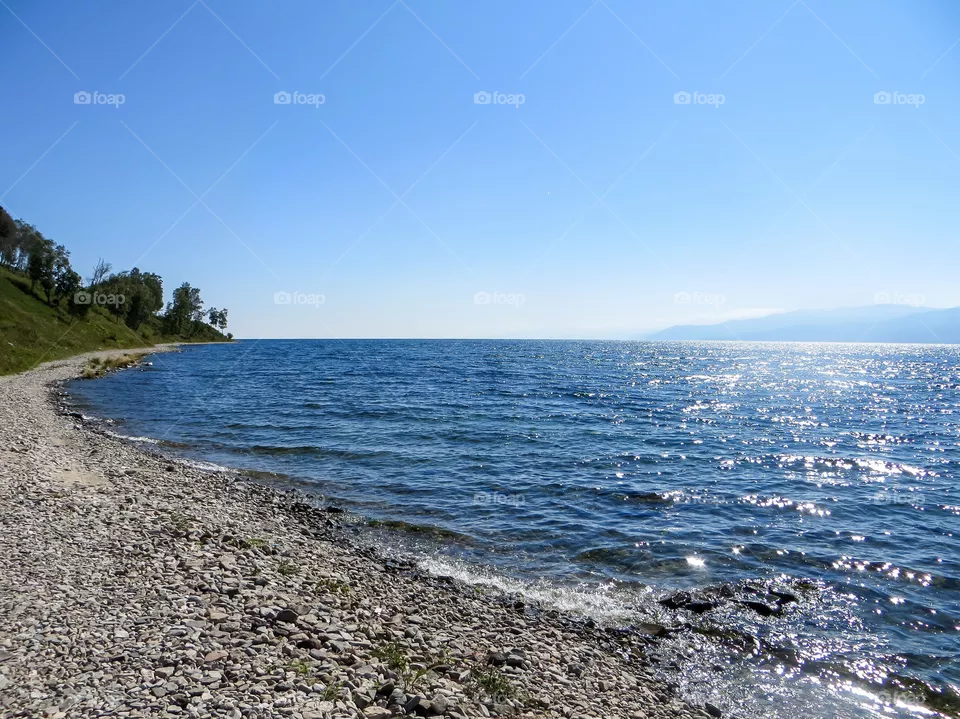 The shore of Baikal.