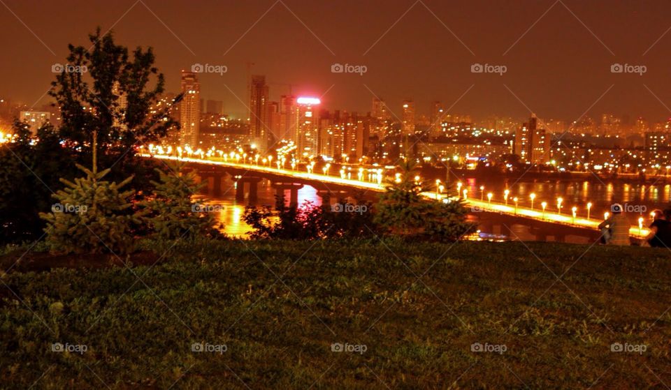 Light, Evening, Pollution, Smoke, City