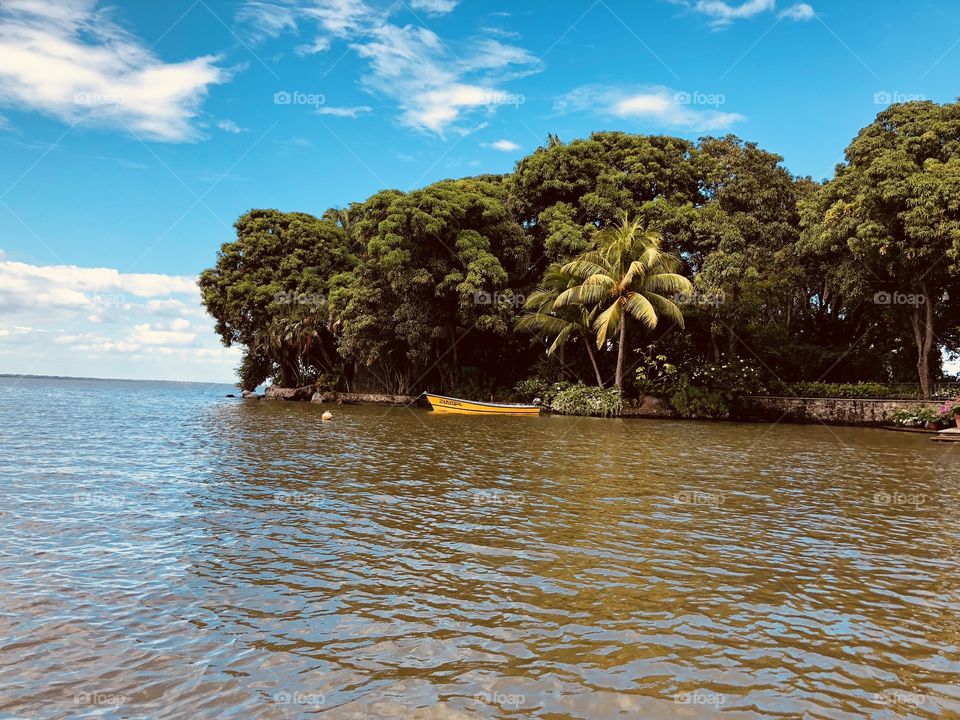 Canoe in Nicaragua 