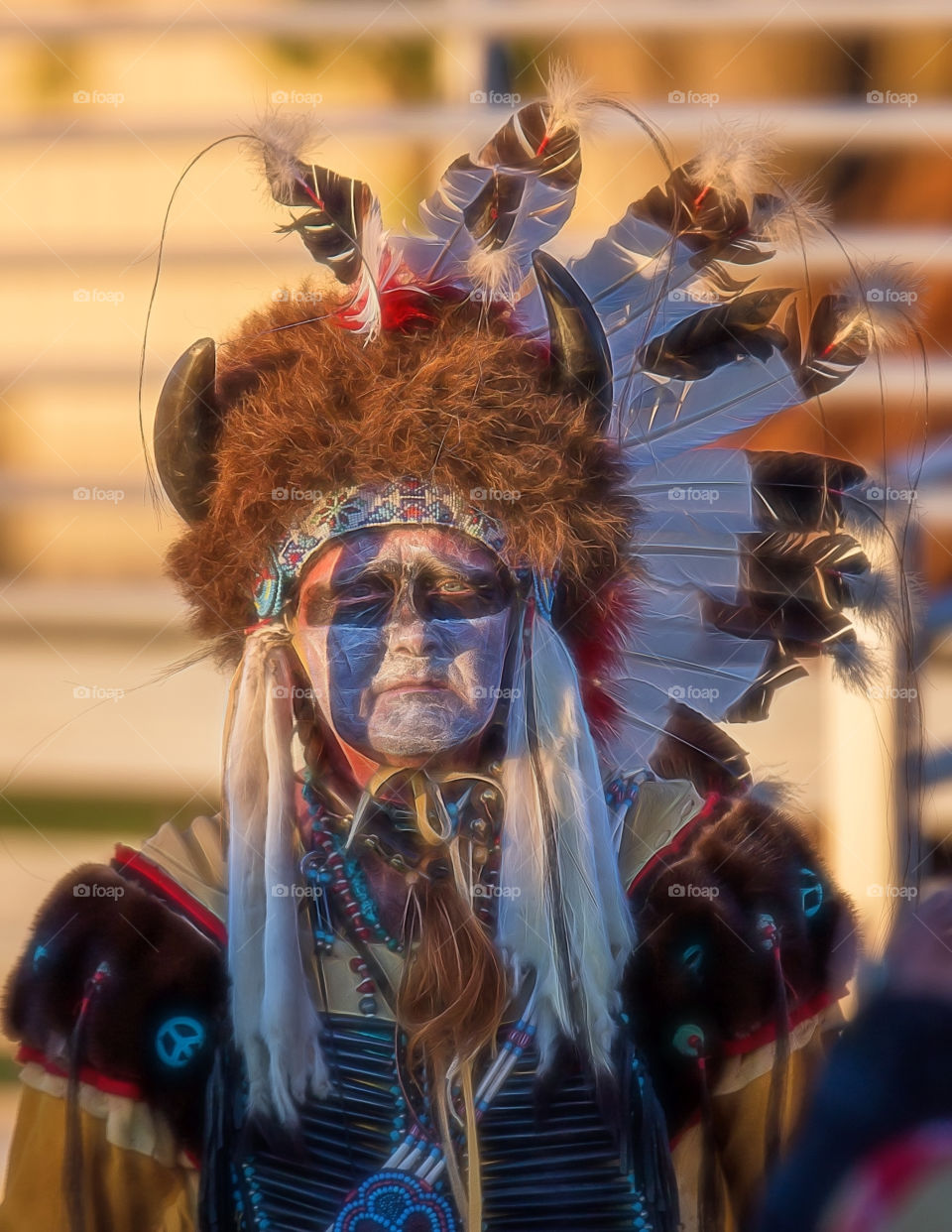 Native American Dancer. Stillwater Pow-wow at Anderson, California.
