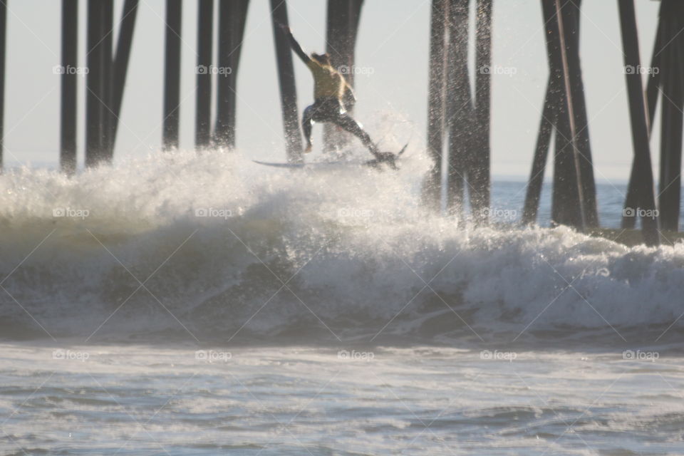 Surfing Pismo Beach