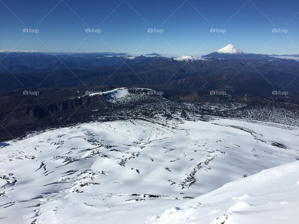 Volcano Villarrica in Púcon, Chile