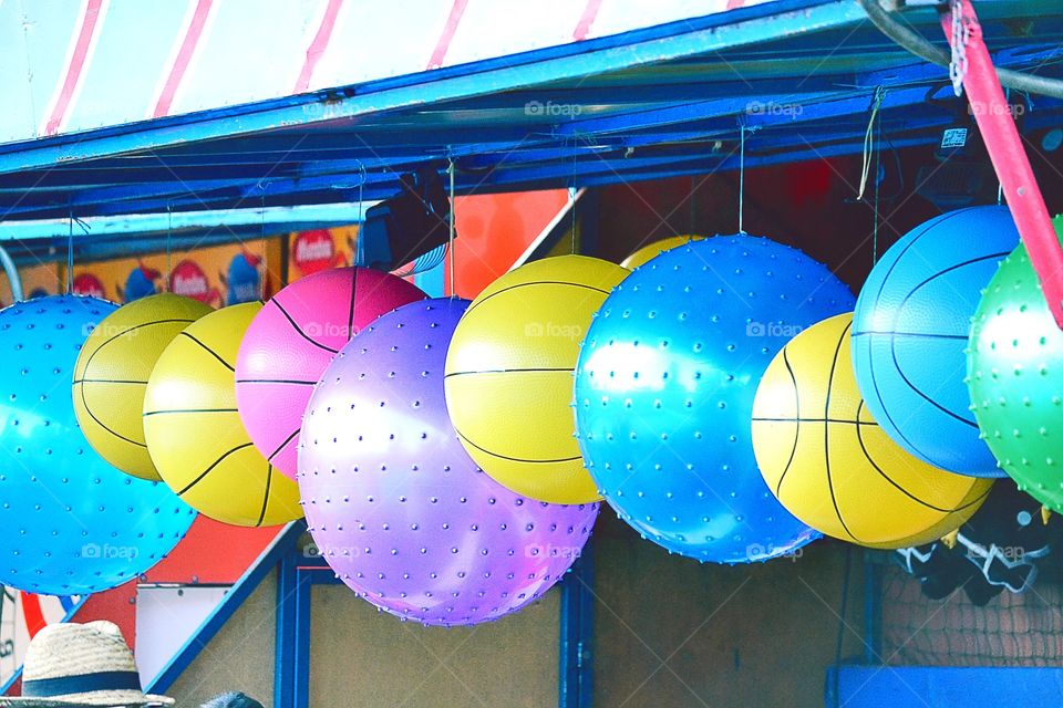 Funfair balls