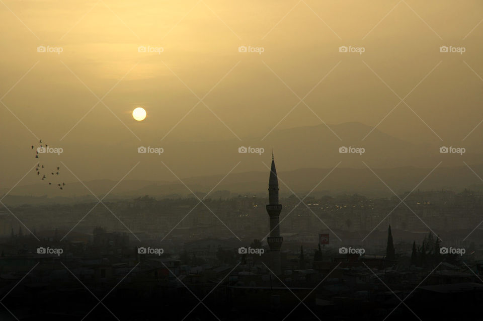 sunset of Antakya 