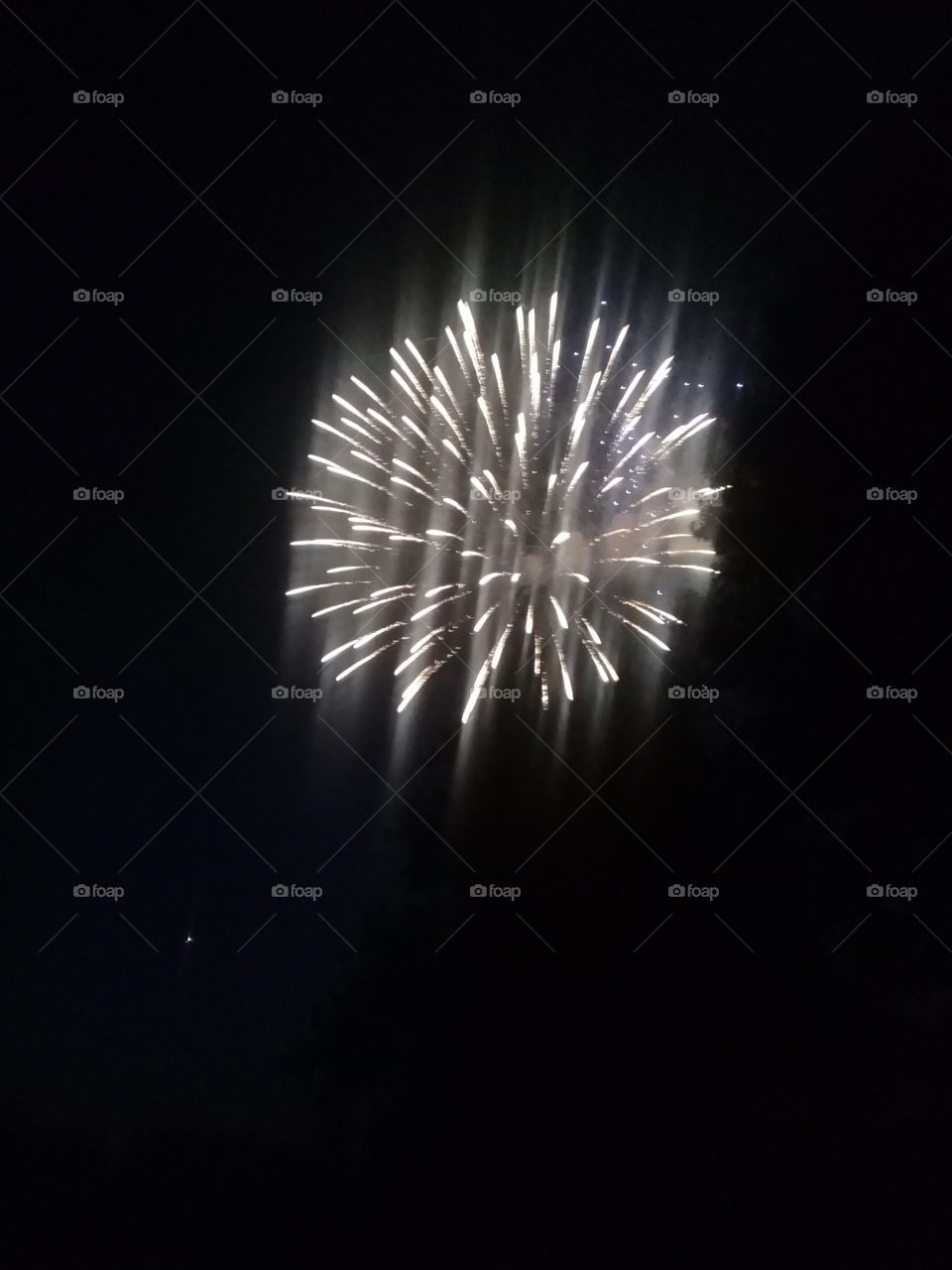 fire works....white