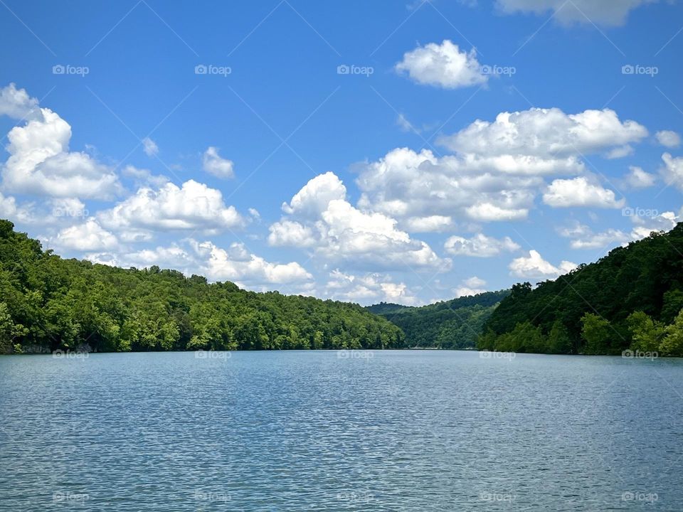 My favorite place to be, out on a boat on Lake Cumberland in Kentucky