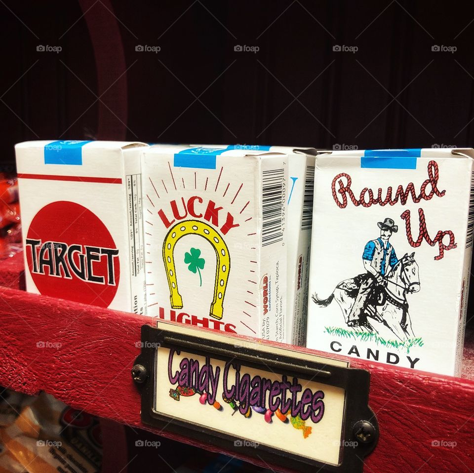 Candy cigarettes 