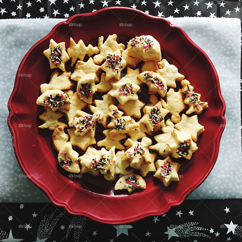 Baking with kids : sablés de Noël 