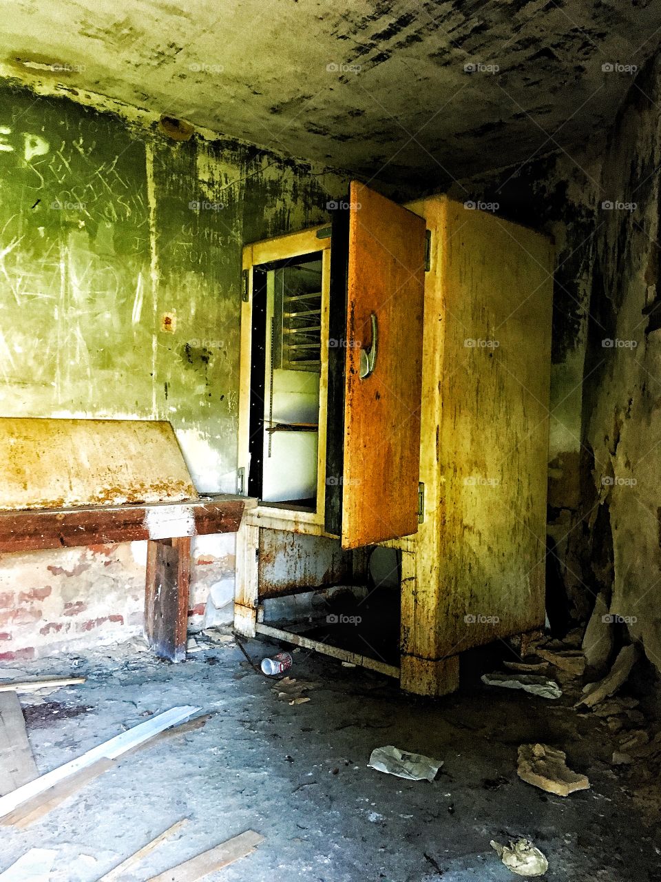 Abandoned boys school