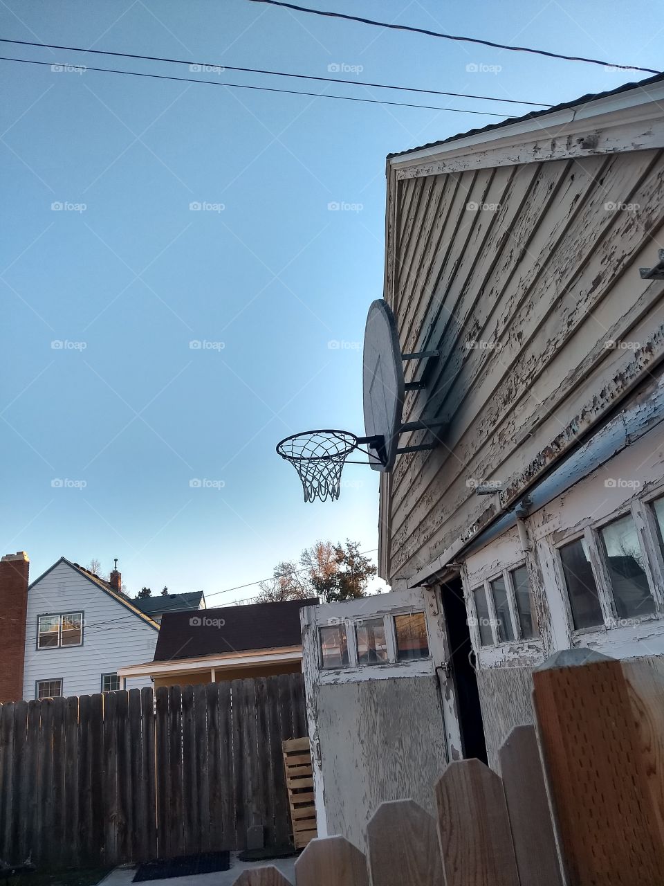 Basketball Hoop Doing Its Thing