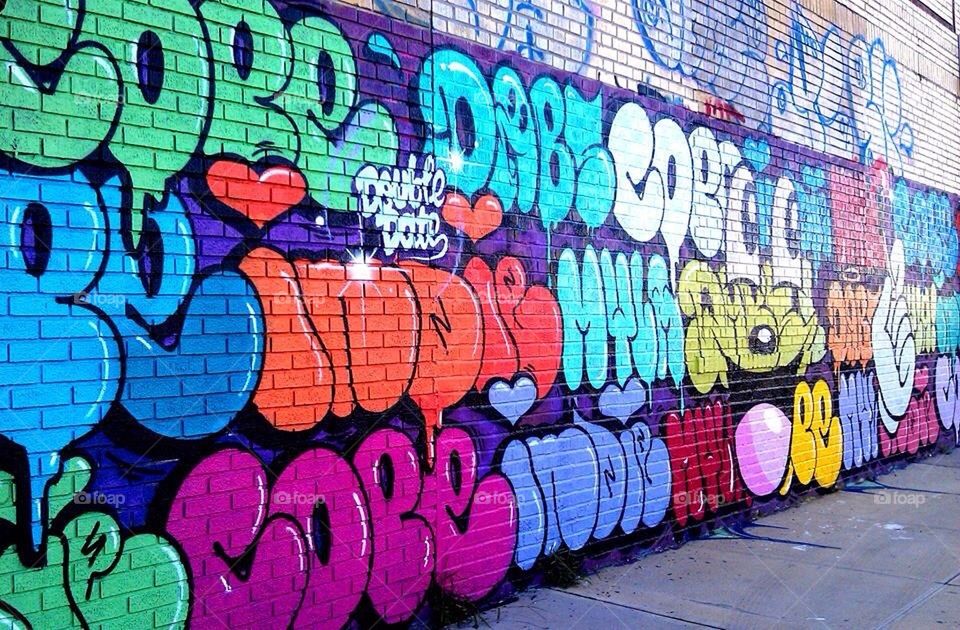 Graffiti wall!