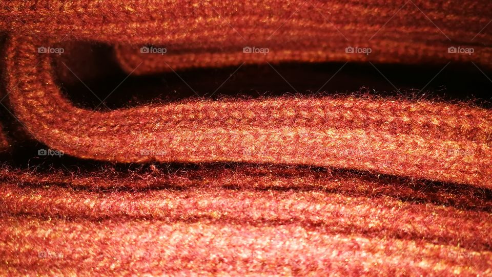 lambs wool macro shot