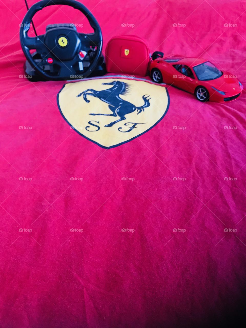 Ferrari toys and stuff