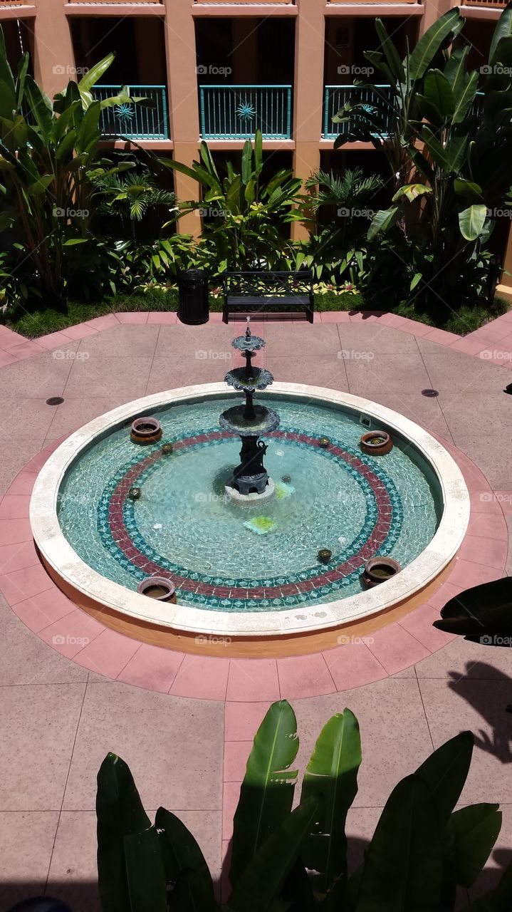 Fountain. Coronado Springs Fountain