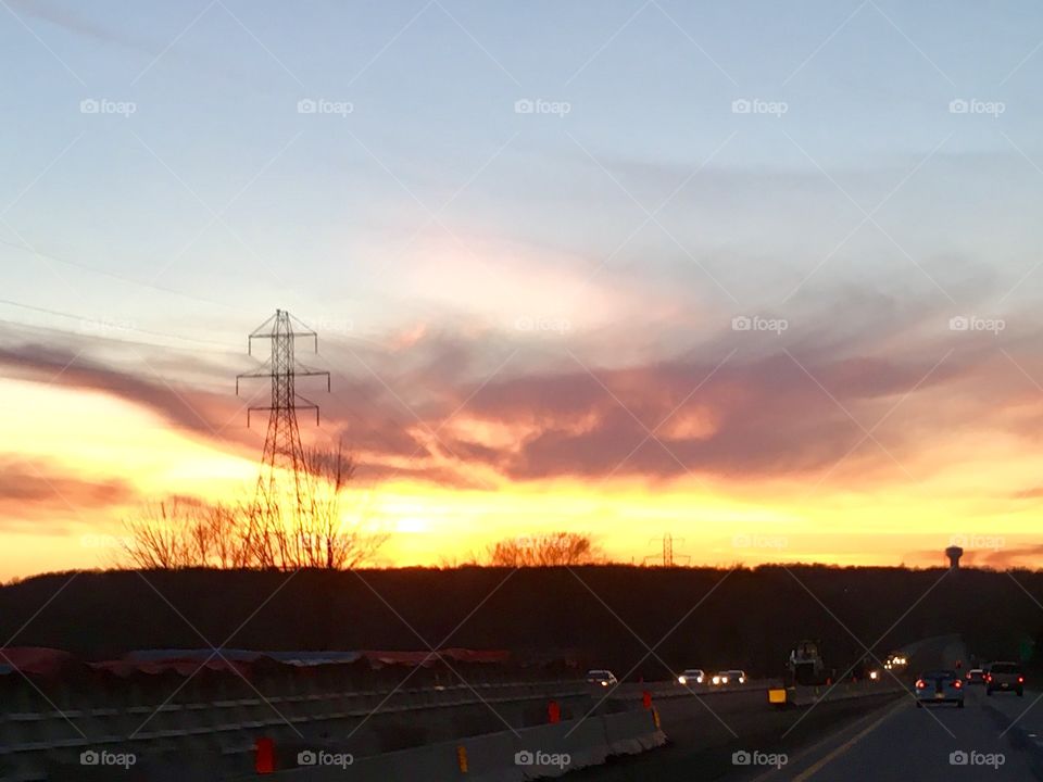 Sunset in Ohio