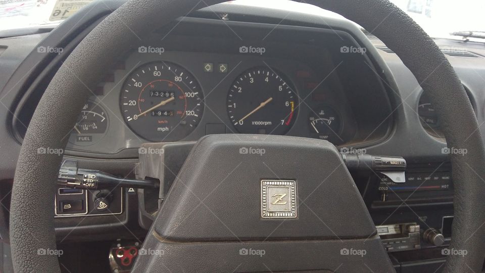 dashboard of z car