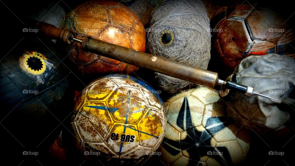 Bolas - restaurações.