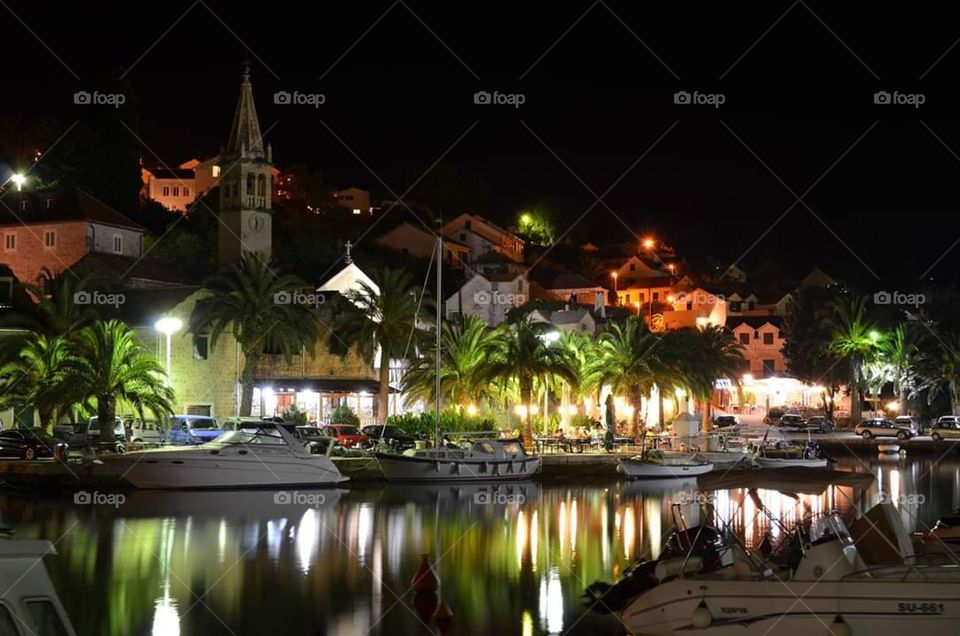 Island Brač From to Croatia Supertat summer Night