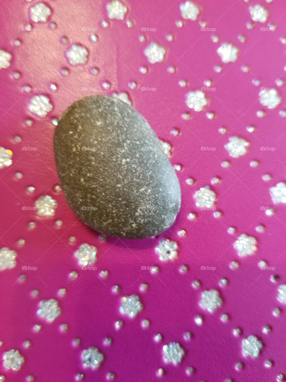 A stone on my desk 