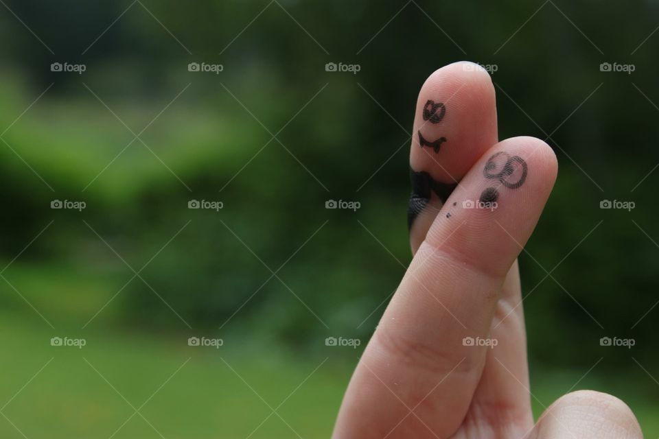 Cute Halloween finger figures