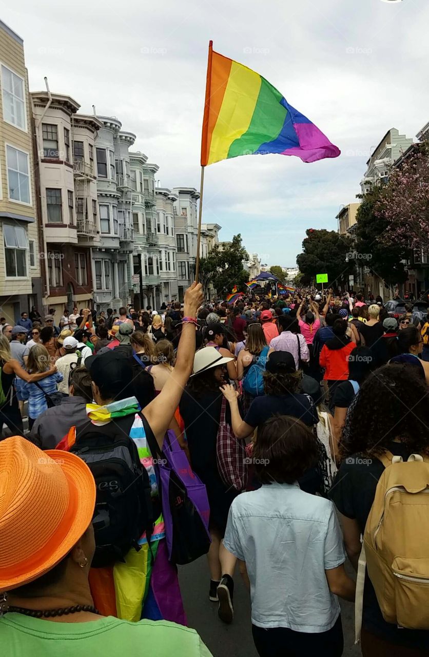 Living Out Loud. San Fran. pride 2015. Supreme court ruling same day! Quite an amazing experience.