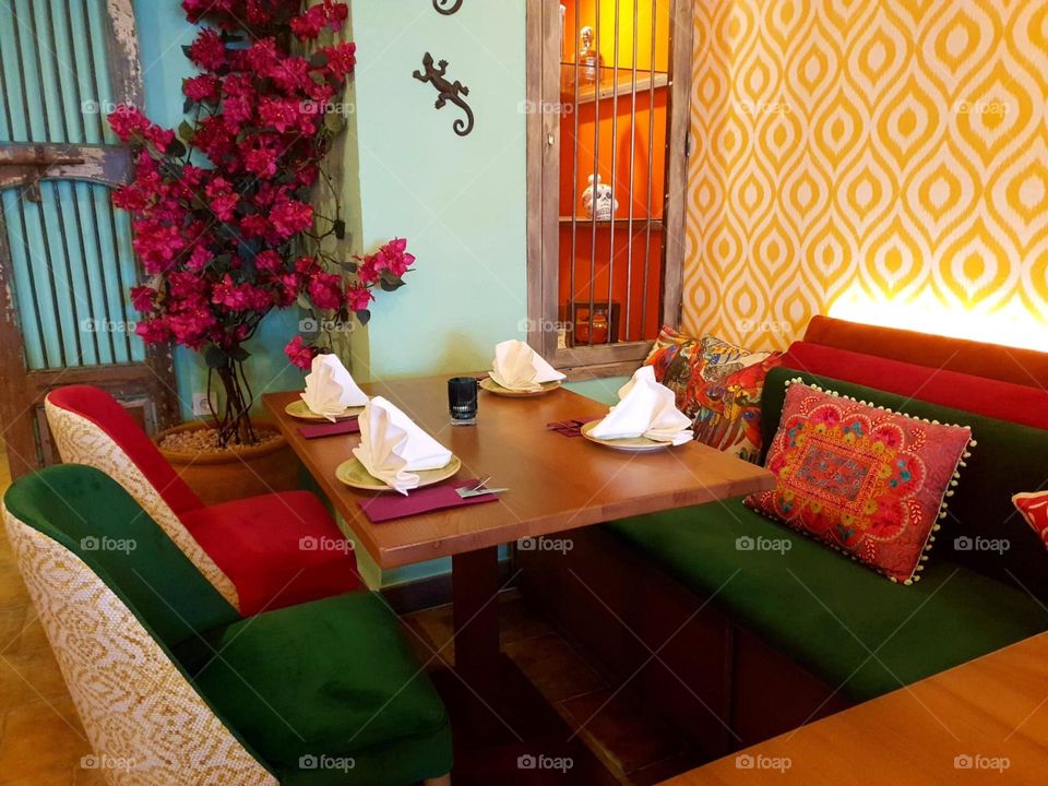 Table#colors#flower#decoration