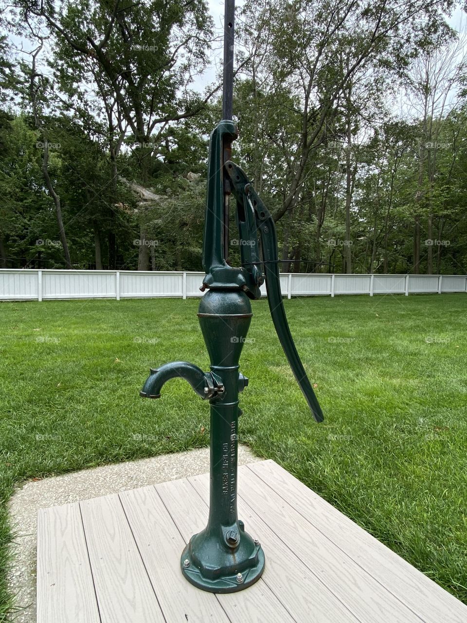 Hand water pump