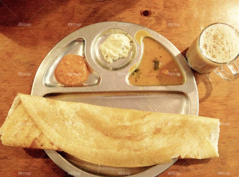 lusterl. Indian Dosa
