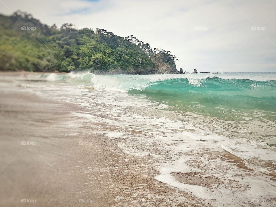 Ocean Beach Bay Cove Summer Water Weather Waves