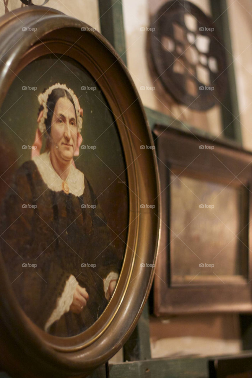 The disapproving lady