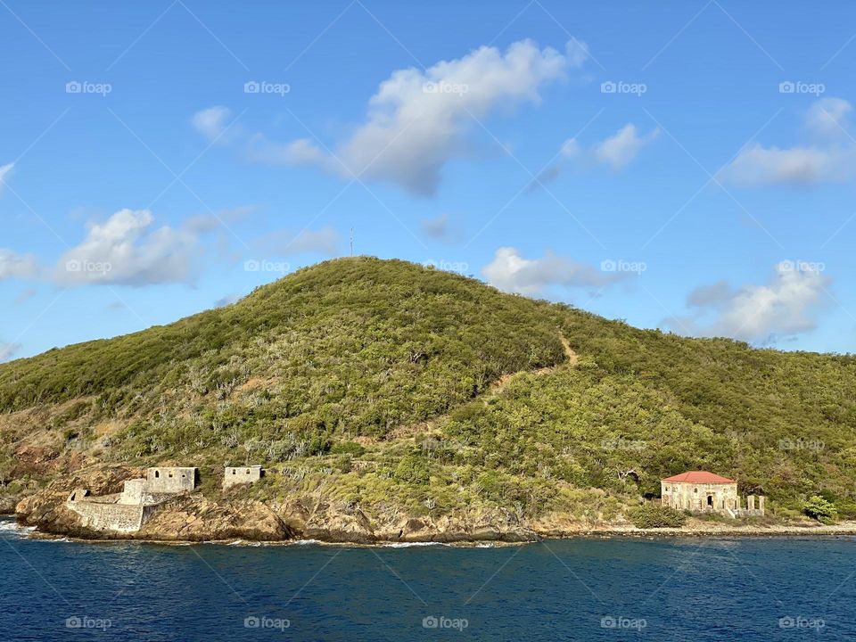 The harbor at Charlotte Amalie St Thomas