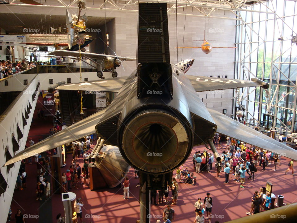 Washington DC Aerospace museum. 