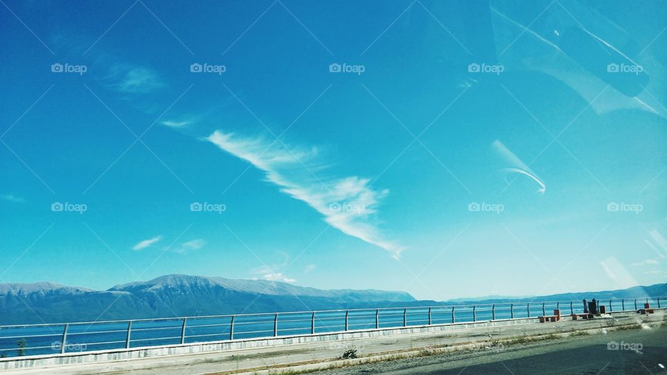 Lake - Mountains - Sky