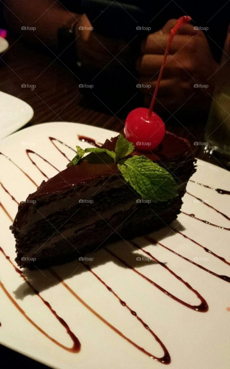 To die for chocolate cake 