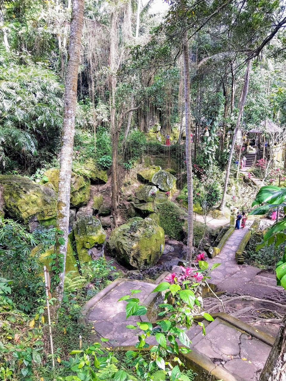 peaceful temple gardens to walk through