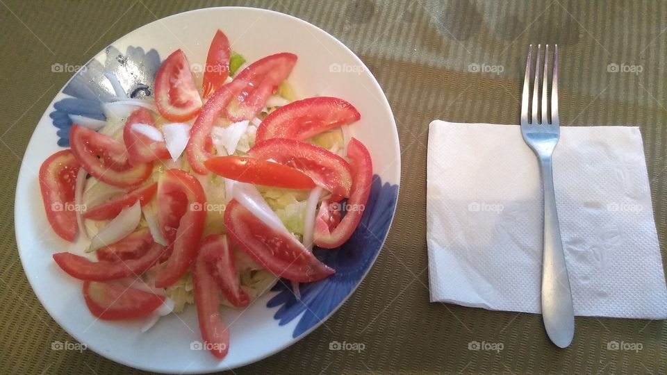 deliciosa  ensalada.