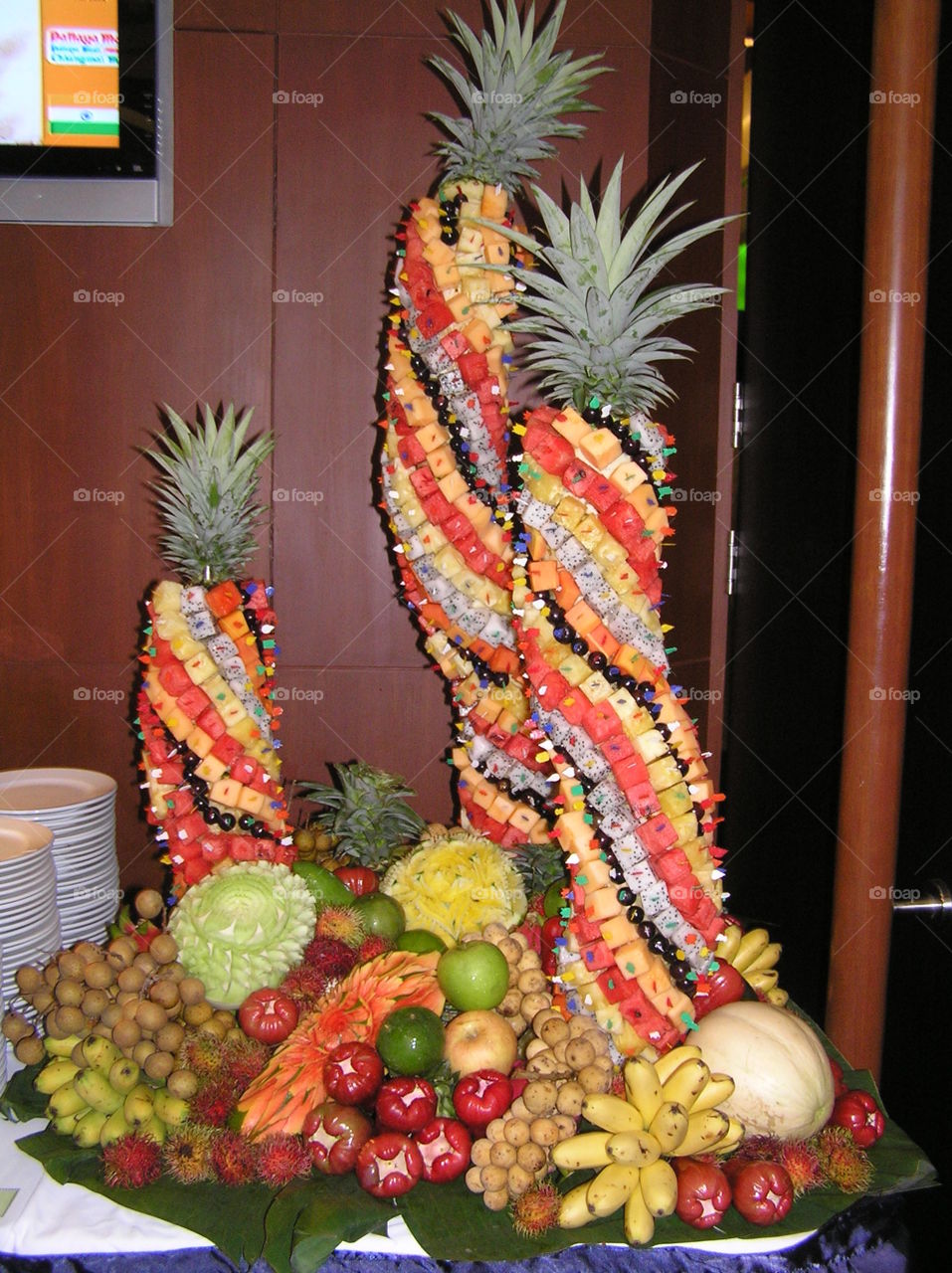 fruits tower