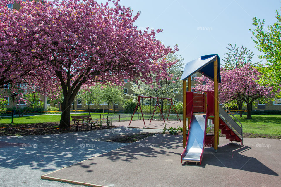 Playground in Malmö Sweden.