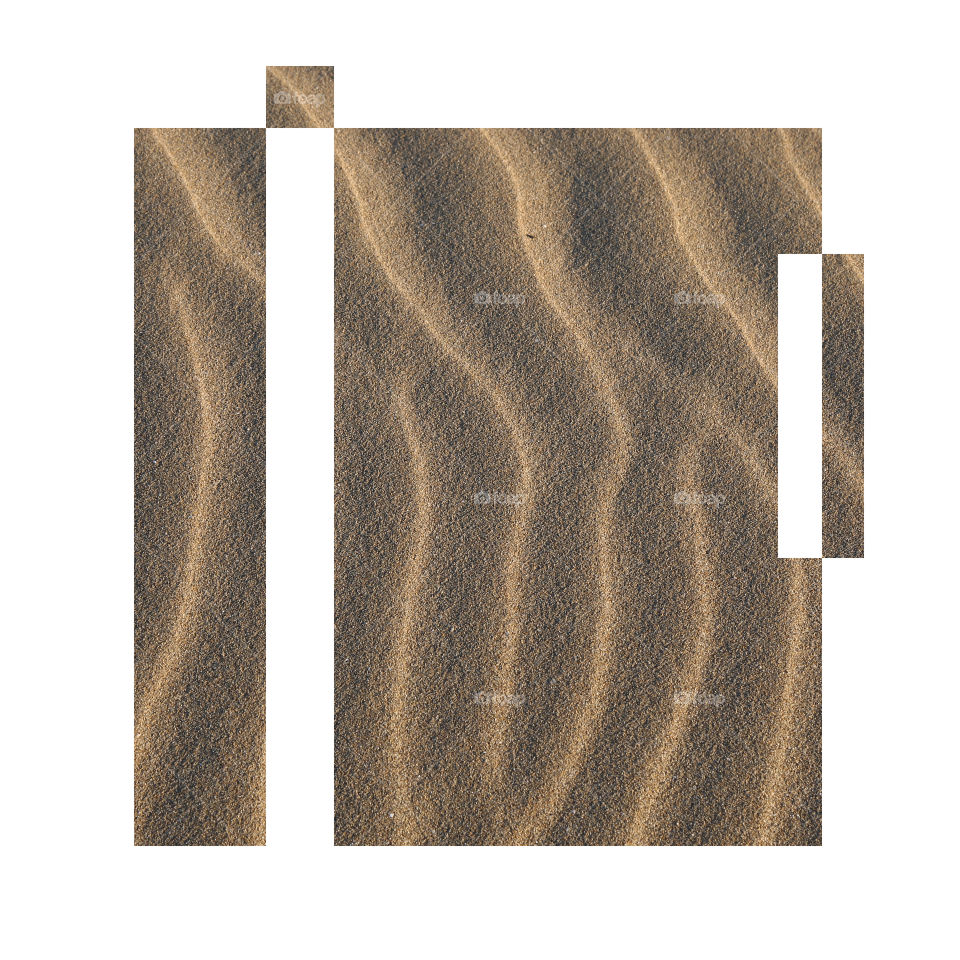 sand in a square