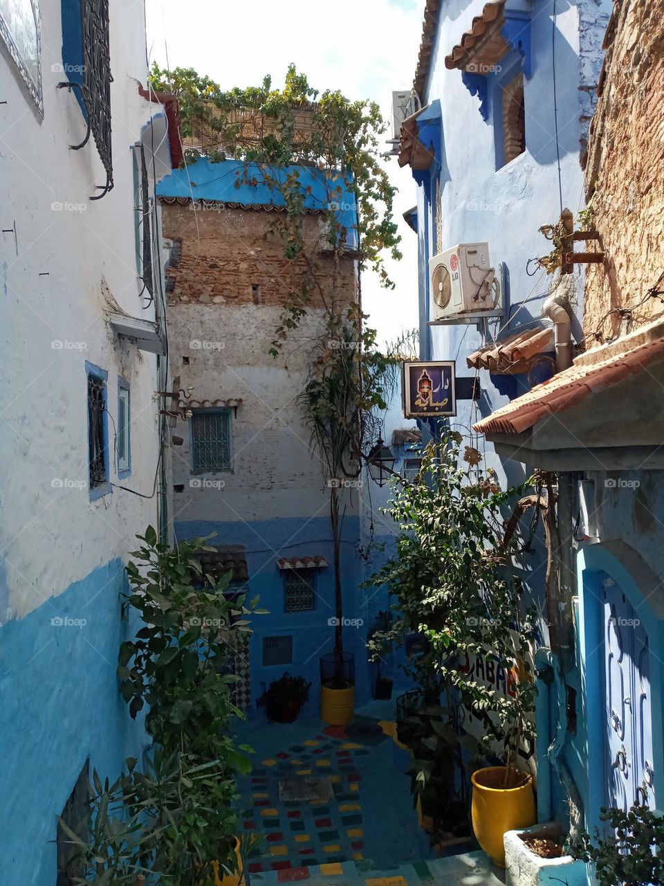 medina of chefchaouen in morroco