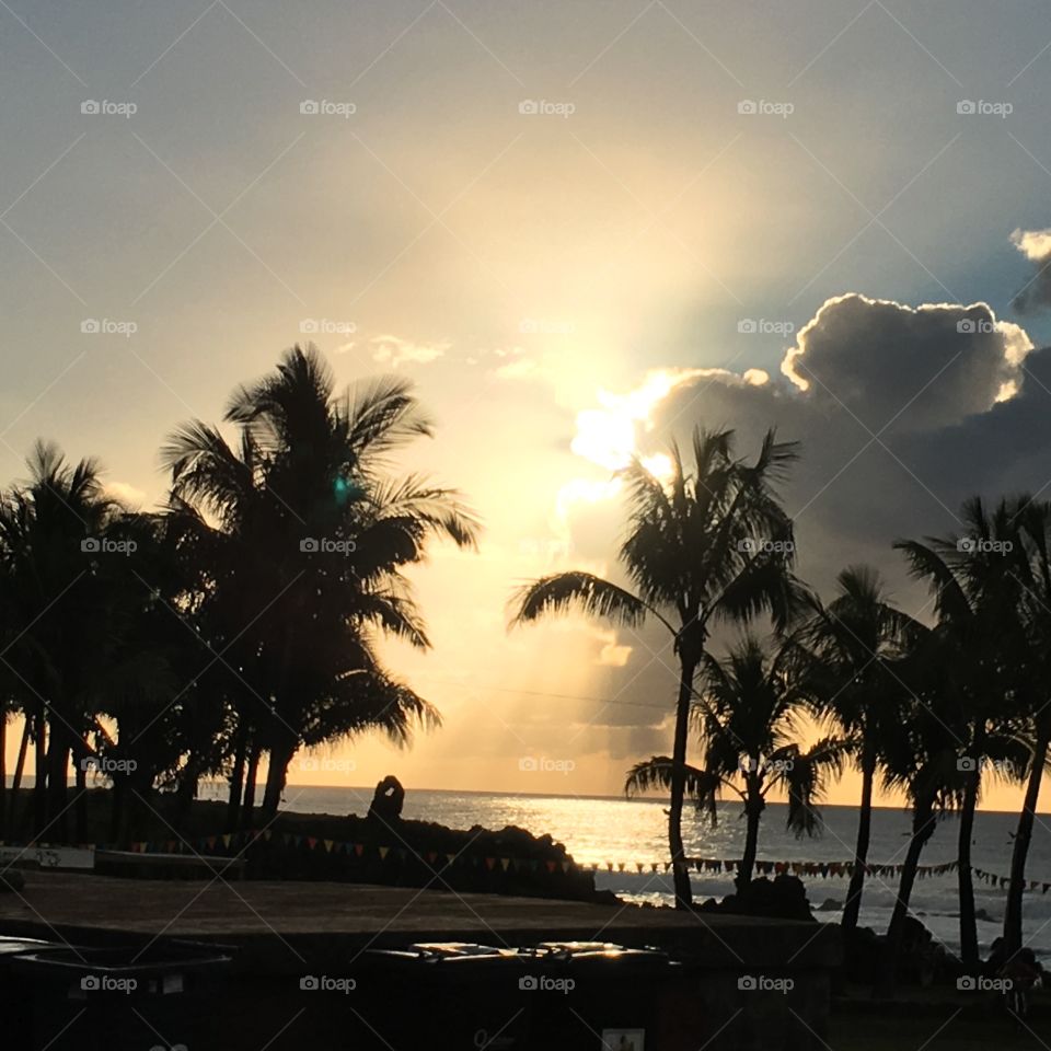 Sunset - Easter Island, Chile