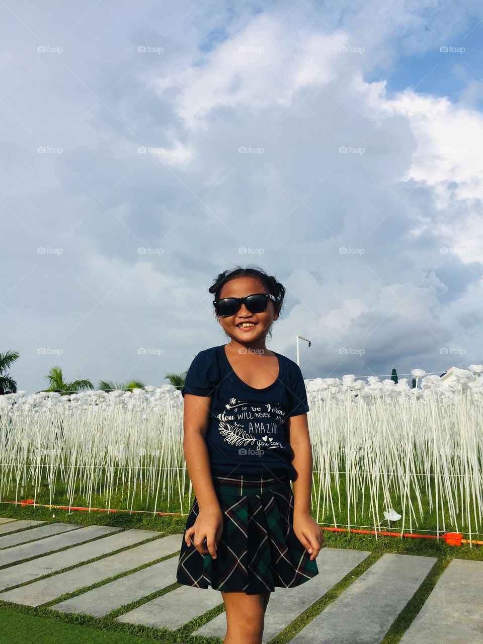 Shes was so happy after getting here in her dream place-10k Roses in Cebu