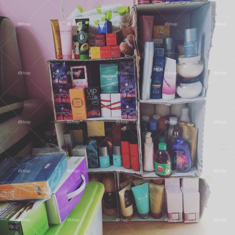 kolekcja kosmetyków