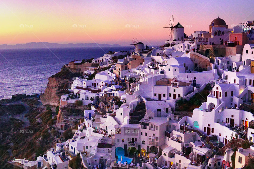 Oia sunset