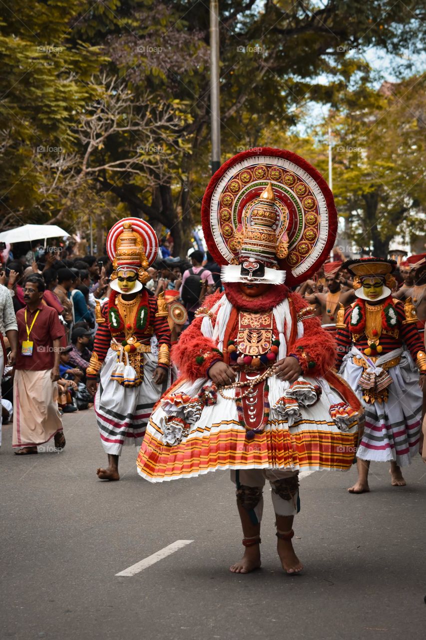 Kerala's Favourite Dance 'KATHA KALI'