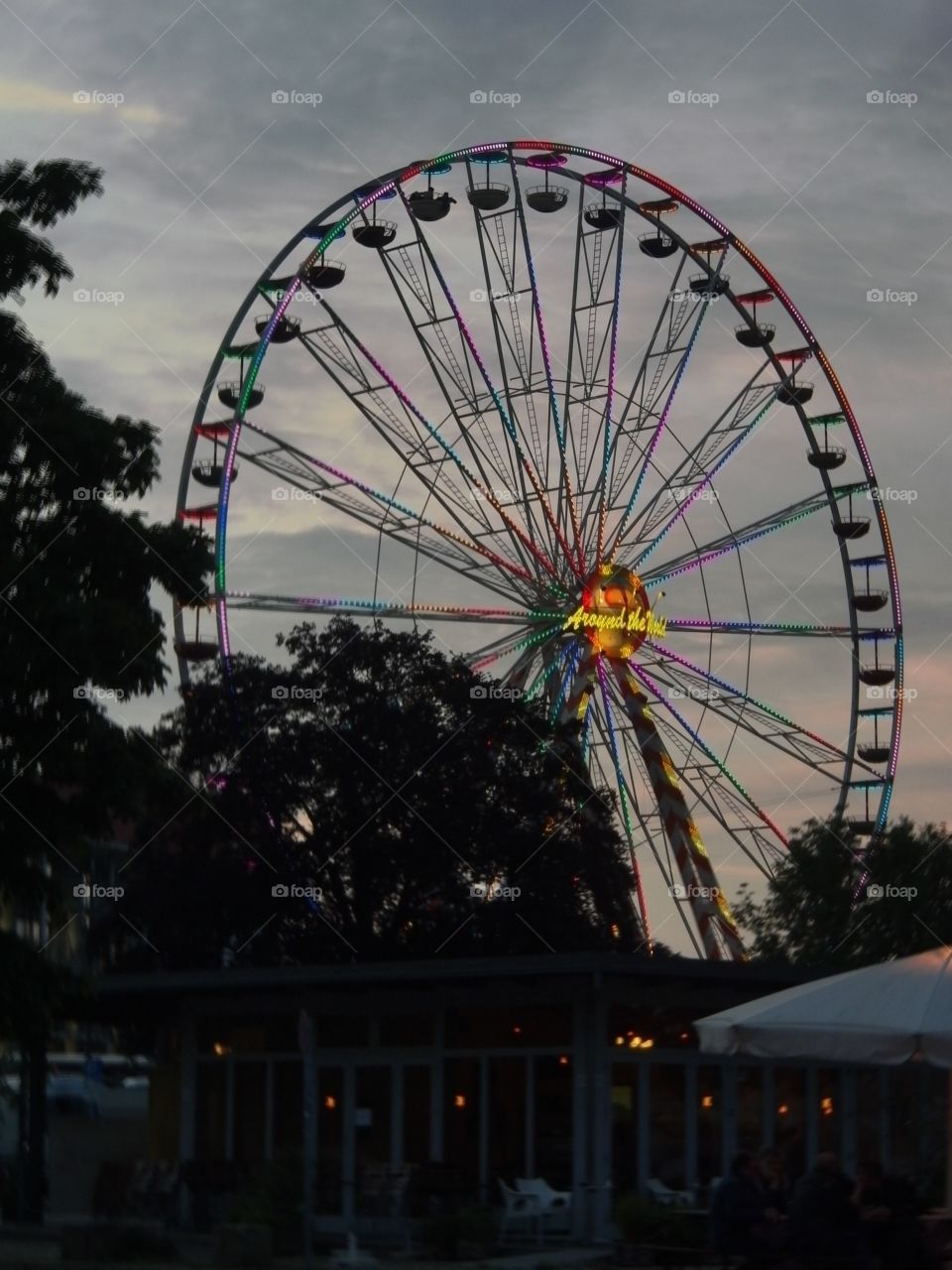 Ferris Wheel at Dusk