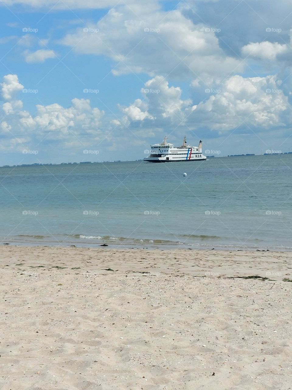 Fähre,Nordsee, frische Meeresbriese, ein schöner Tag