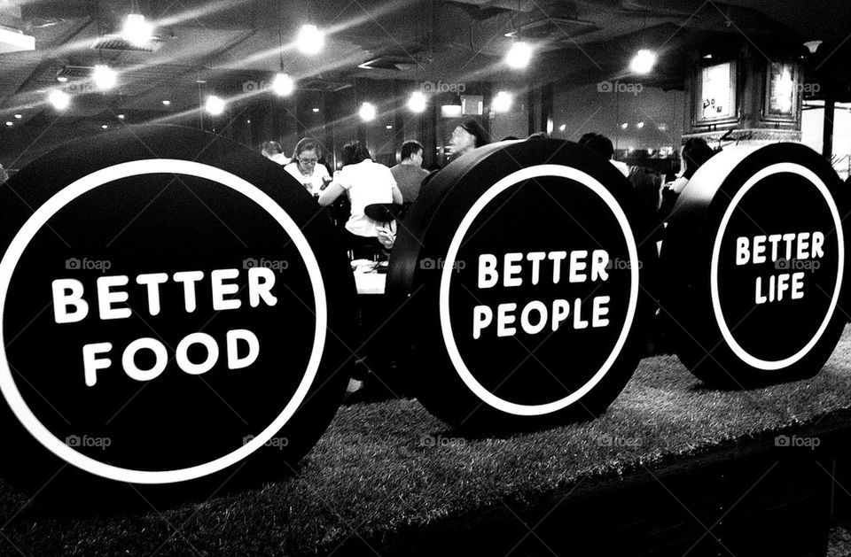 Better food, better people, better life